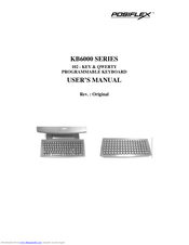 POSIFLEX KB6200IT User Manual
