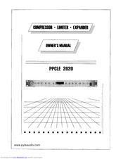 Pyle Pro PPCLE2020 Owner's Manual