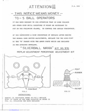 Bally Electronic Pinball Games Repair Manual