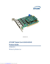ATCOM AX4D Product Manual