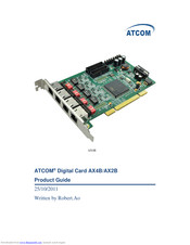 ATCOM AX2B Product Manual