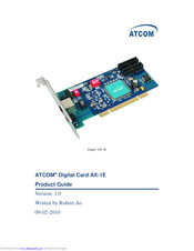 ATCOM AX-1E Product Manual