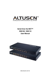 ATEN ALTUSEN SN0108 User Manual