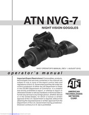 ATN NVG-7 Operator's Manual