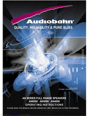 Audiobahn AN6000 Operating Instructions Manual