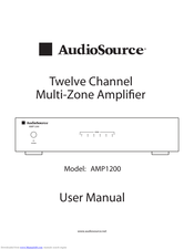 Audiosource AMP1200 User Manual