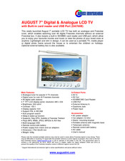 August DA700B Specification