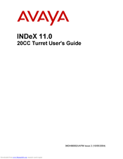Avaya INDeX 20CC turret User Manual