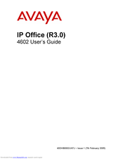 Avaya IP Office (R3.0) User Manual