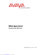 Avaya INDeX Agent Assist Supervisor Manual