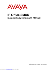 Avaya IP Office SMDR Installation & Reference Manual