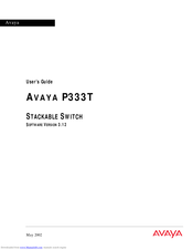 Avaya Cajun P333T User Manual