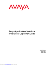 Avaya Application Solutions Deployment Manual