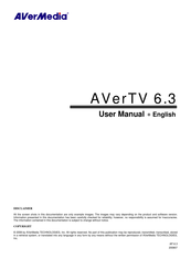 Avermedia AVerTV 6.3 User Manual
