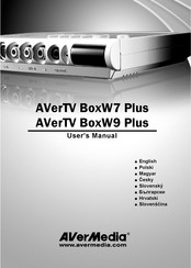 Avermedia AVerTV BoxW9 Plus User Manual