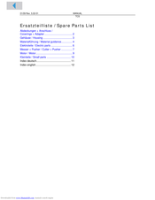 Avery Dennison TCS Spare Parts List