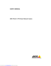 Axis P5522-E PTZ User Manual