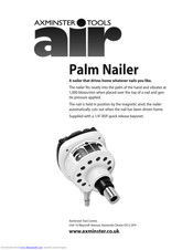 Axminster Palm Nailer User Manual