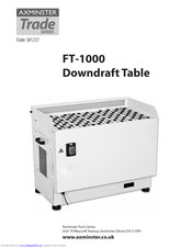 Axminster FT-1000 User Manual