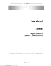 Aztech V500DS User Manual