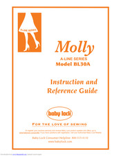 Baby Lock Molly BL30A Instruction And Reference Manual
