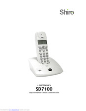 Shiro SD7100 User Manual