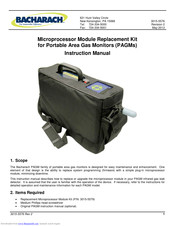 Bacharach Microprocessor Module Replacement Kit Instruction Manual