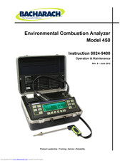 Bacharach 450 Operating & Maintenance Instructions
