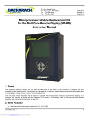 Bacharach Microprocessor Module Instruction Manual