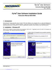 Bacharach Fyrite User Software Installation Manual
