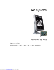 Barco Nio MDNG-5121 Installation & User Manual
