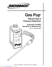 Bacharach Gas Pup Instruction