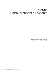 Barco TouchKit Installation & User Manual