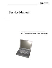 HP OmniBook 5500 PC Service Manual