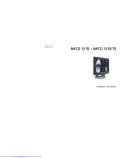 Barco MFCD 1219 (TS Installation & User Manual