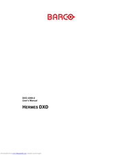 Barco Hermes DXD User Manual