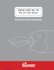 Baumatic BSO612SS Instruction Manual