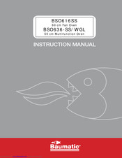 Baumatic BSO616SS Instruction Manual