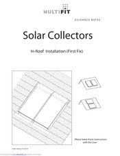 Baxi MULTIFIT Solar Collectors Guidance Notes