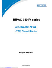 Billion BiPAC 7404V series User Manual