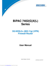 Billion BiPAC 7402GX Series User Manual