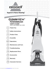 Bissell CLEANVIEW 44L6 SERIES User Manual
