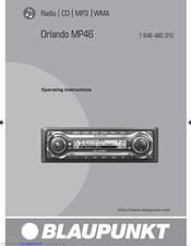 Blaupunkt Orlando MP46 Operating Instructions Manual