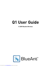 Blueant Q1 User Manual