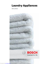 Bosch Laundry Appliances Catalog