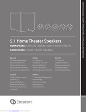 Boston acoustics SOUNDWARE S Manuals 