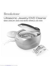 Brookstone Ultrasonic Jewelry/DVD Cleaner User Manual