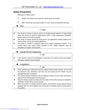 Eco Drive E5-H Series Manual