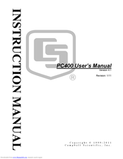 Campbell PC400 User Manual