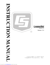 Campbell LoggerNet 4.2 Instruction Manual